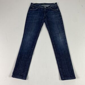 Citizens Of Humanity Avedon Jeans Womens 27 Blue Low Waist Skinny Stretch Denim